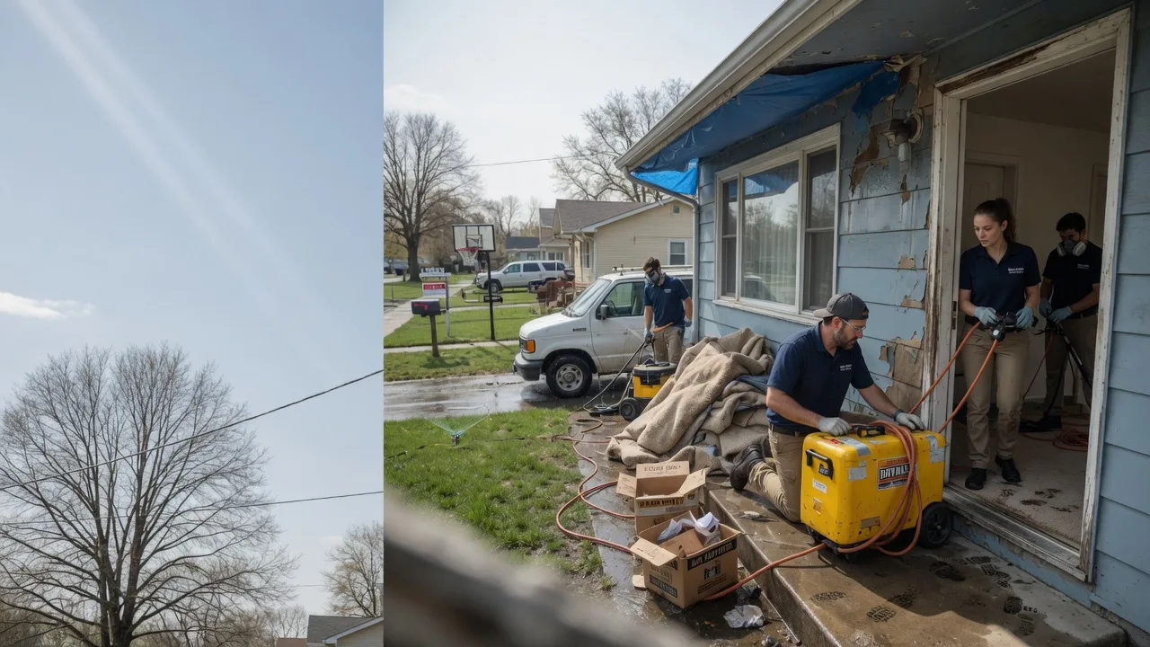 Basement Flood Cleanup in Niles, MI near me